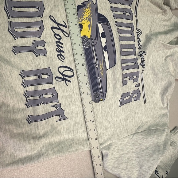 Disney Pixar Ramone's House of Body Art Gray Hoodie - Picture 5 of 6